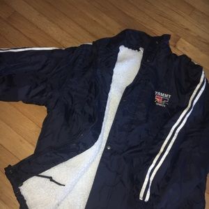Tommy Hilfiger shearling lined jacket
